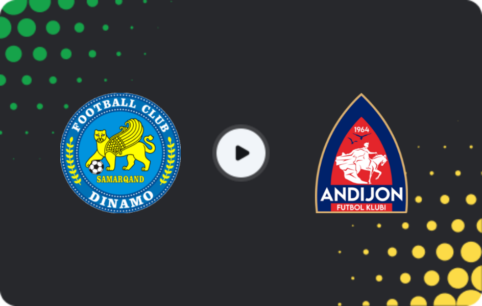 Where to watch Dinamo Samarqand — Andijan, Super League, 14.11.2025