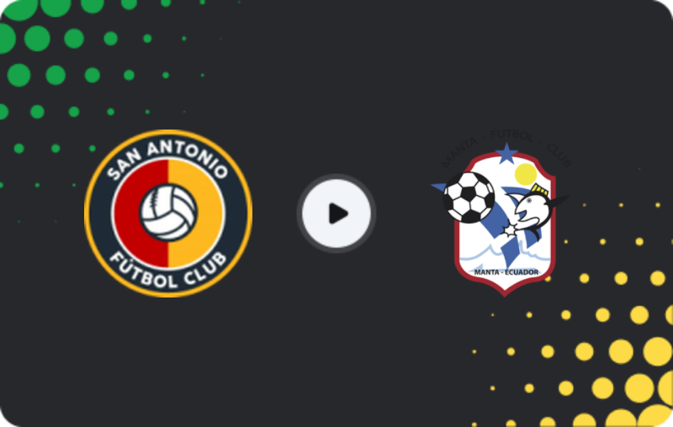 Where to watch San Antonio — Manta, Copa Ecuador, 13.08.2025