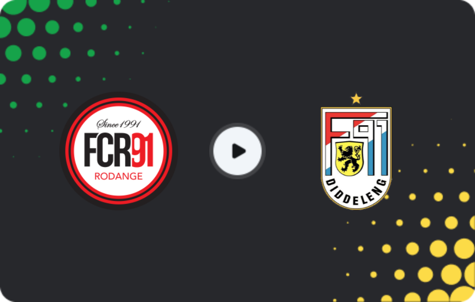Where to watch Rodange 91 — F91 Dudelange, National Division, 08.03.2026