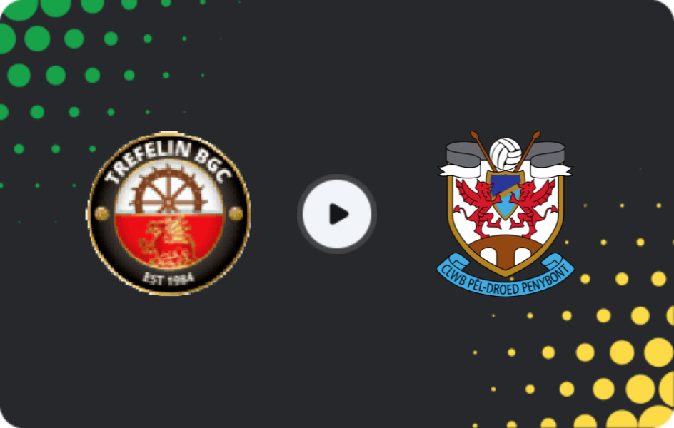 Where to watch Trefelin — Penybont, League Cup, 02.08.2025