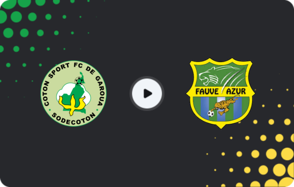 Where to watch Cotonsport — Fauve Azur Elite, Elite One, 25.06.2025