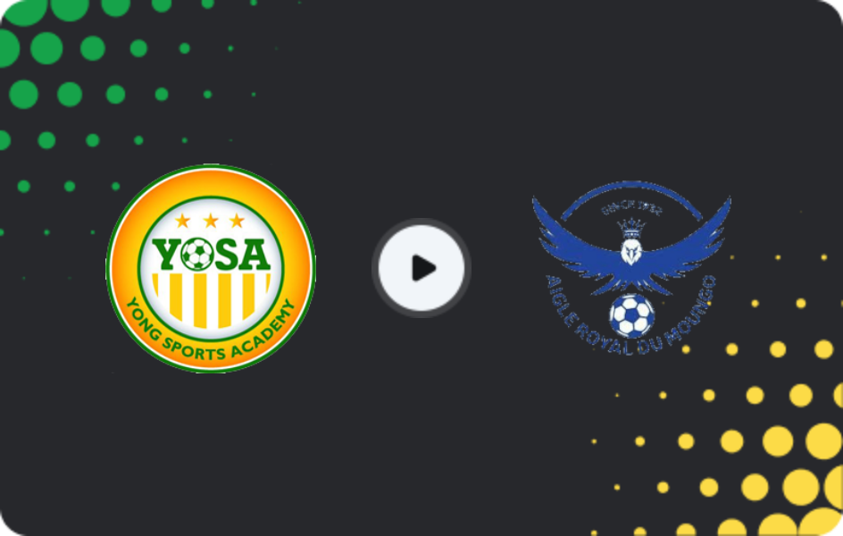 Where to watch Young Sport Academy — Aigle Royal de Moungo, Elite One, 10.06.2025