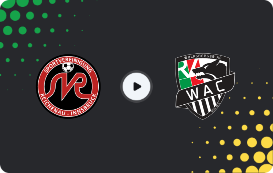 Where to watch SVG Reichenau — Wolfsberger, Cup, 16.09.2025