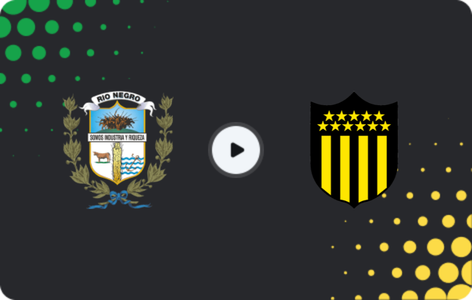 Where to watch Río Negro — Penarol, Copa, 06.08.2025