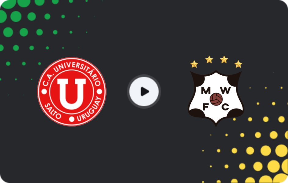 Where to watch Universitario de Salto — Wanderers, Copa, 06.08.2025