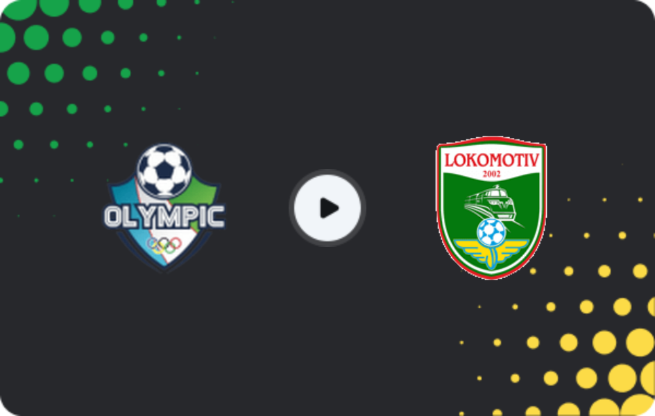 Where to watch Olympic — Lokomotiv, Pro League A, 13.08.2025