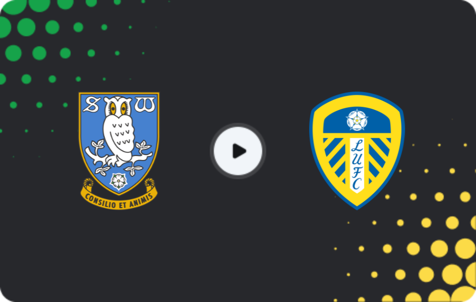 Where to watch Sheffield Wednesday — Leeds, League Cup, 26.08.2025