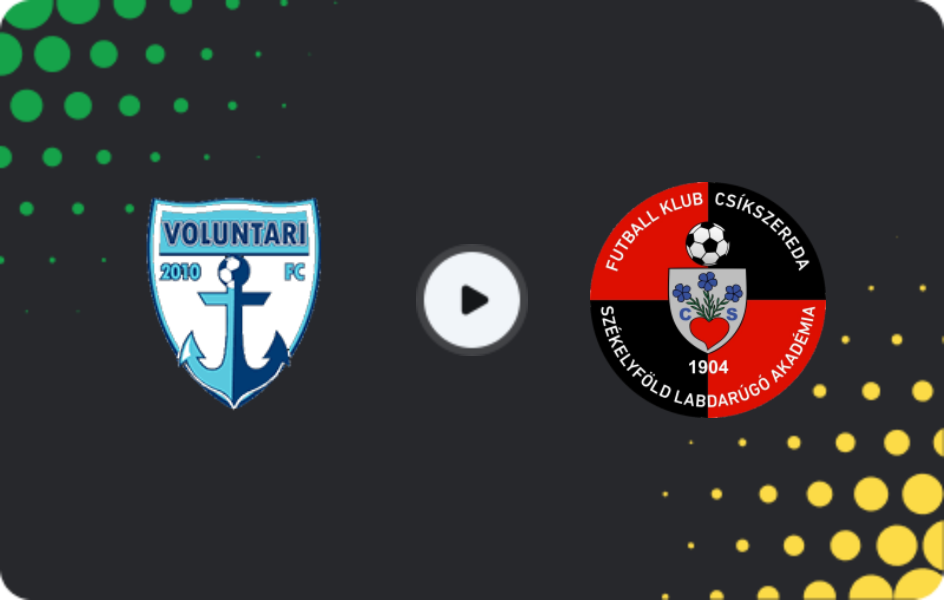 Where to watch FC Voluntari — Csikszereda, Cupa României, 27.08.2025