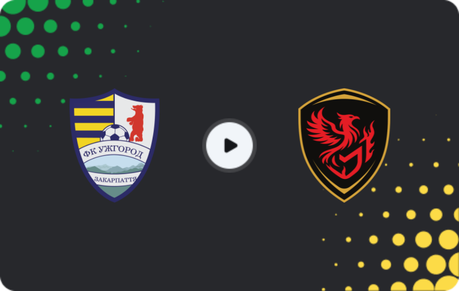 Where to watch Uzhhorod — Feniks-Mariupol, Cup, 24.08.2025