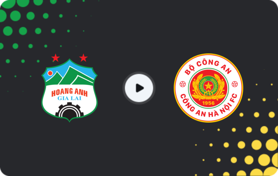 Where to watch Hoang Anh Gia Lai — Công An Hà Nội, V.League 1, 18.12.2025