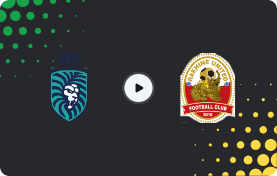 Where to watch Yangon United — Rakhine United, National League, 23.08.2025