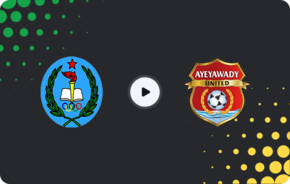 Where to watch I.S.P.E — Ayeyawady United, National League, 23.08.2025