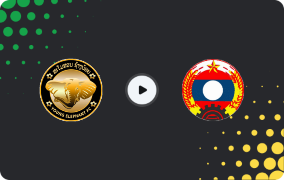 Where to watch Young Elephant — Lao Army, Lao League, 23.08.2025