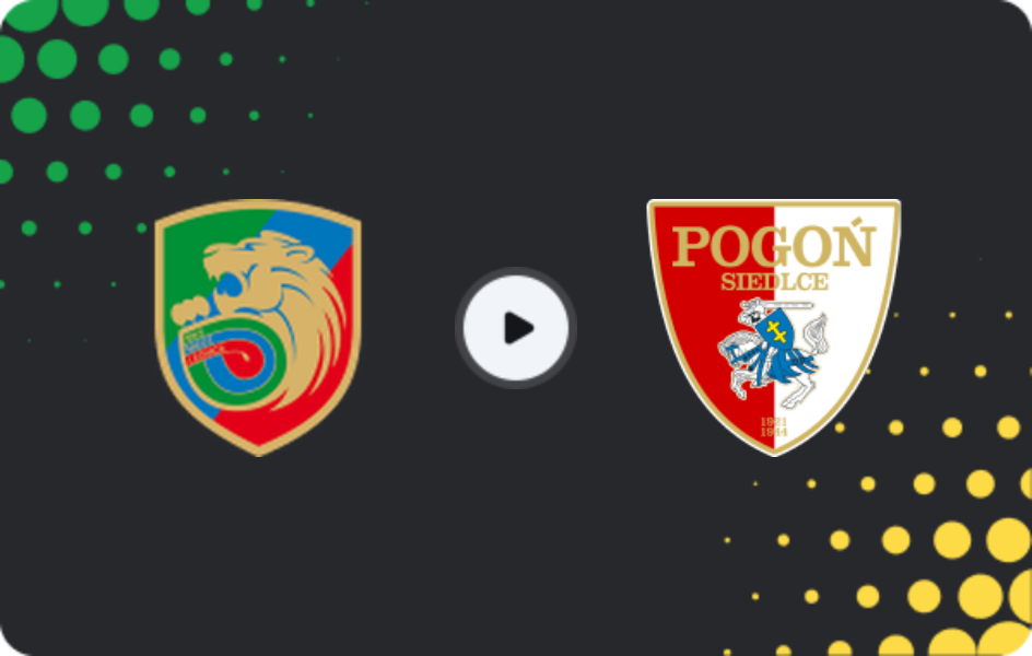 Where to watch Miedz Legnica — Pogoń Siedlce, Cup, 24.09.2025