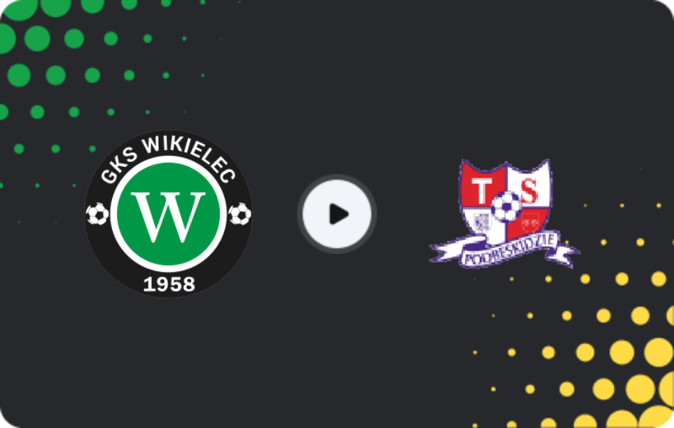 Where to watch Wikielec — Podbeskidzie, Cup, 24.09.2025