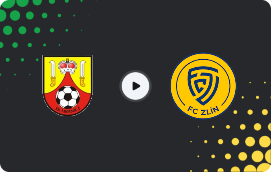 Where to watch Hranice — Zlin, Cup, 27.08.2025