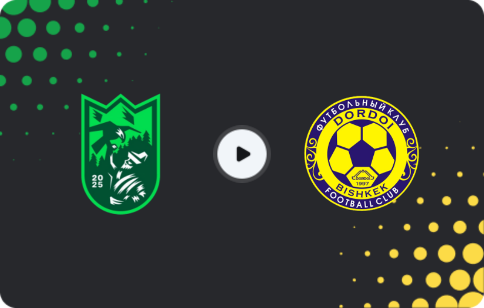 Where to watch Bishkek City — Dordoi Bishkek, Premier League, 25.10.2025