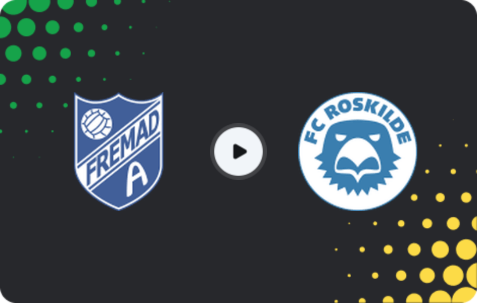 Where to watch Fremad Amager — Roskilde, 2nd Division - Group 1, 29.08.2025