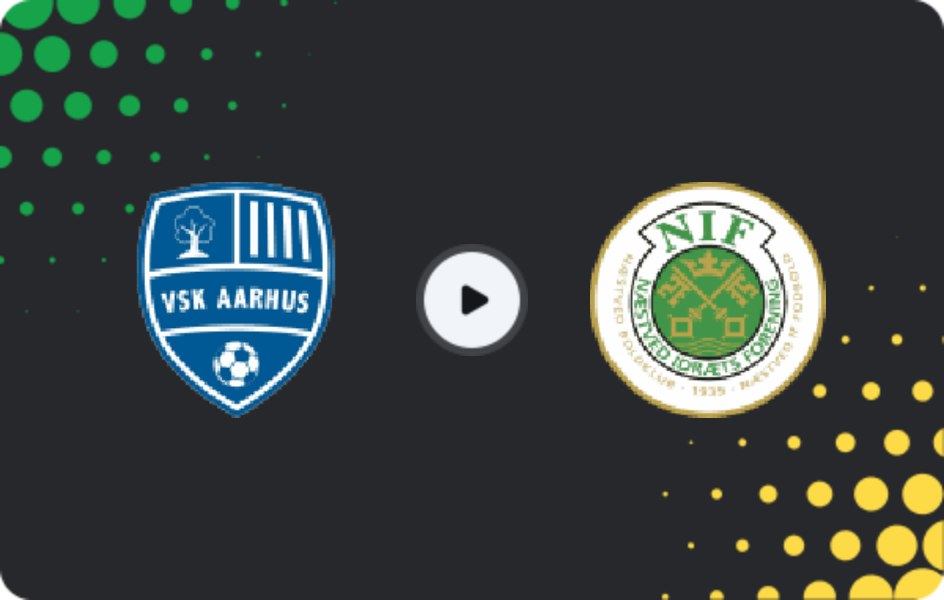 Where to watch VSK Århus — Naestved, 2nd Division - Group 1, 30.08.2025