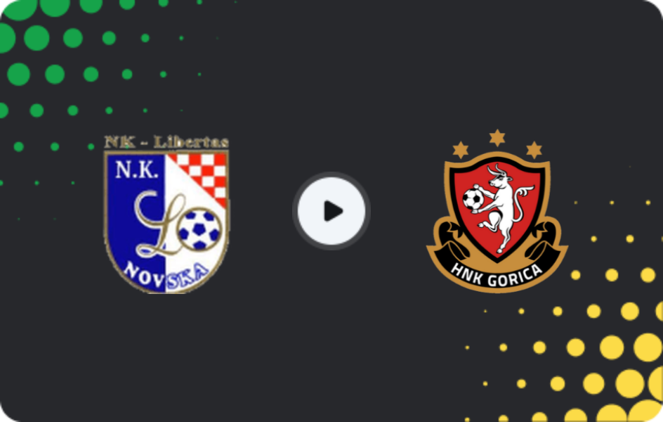 Where to watch Libertas — HNK Gorica, Cup, 10.09.2025