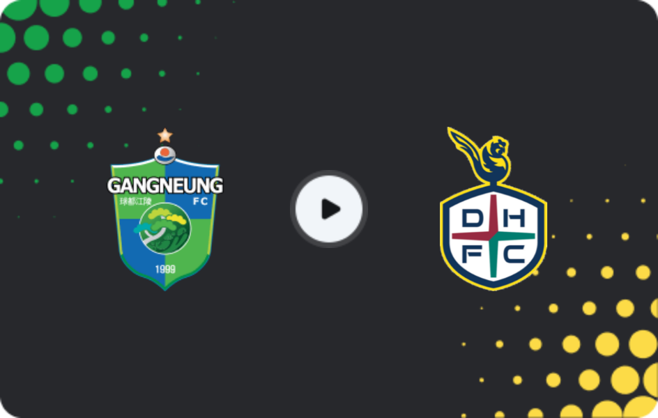 Where to watch Gangneung City — Daejeon Citizen, FA Cup, 16.04.2025