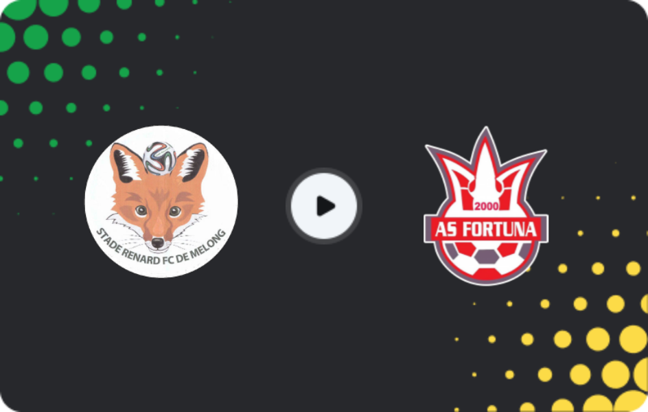 Where to watch Stade Renard — Fortuna Mfou, Elite One, 28.05.2025