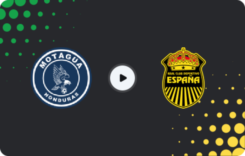 Where to watch CD Motagua — Real Espana, Liga Nacional, 01.09.2025