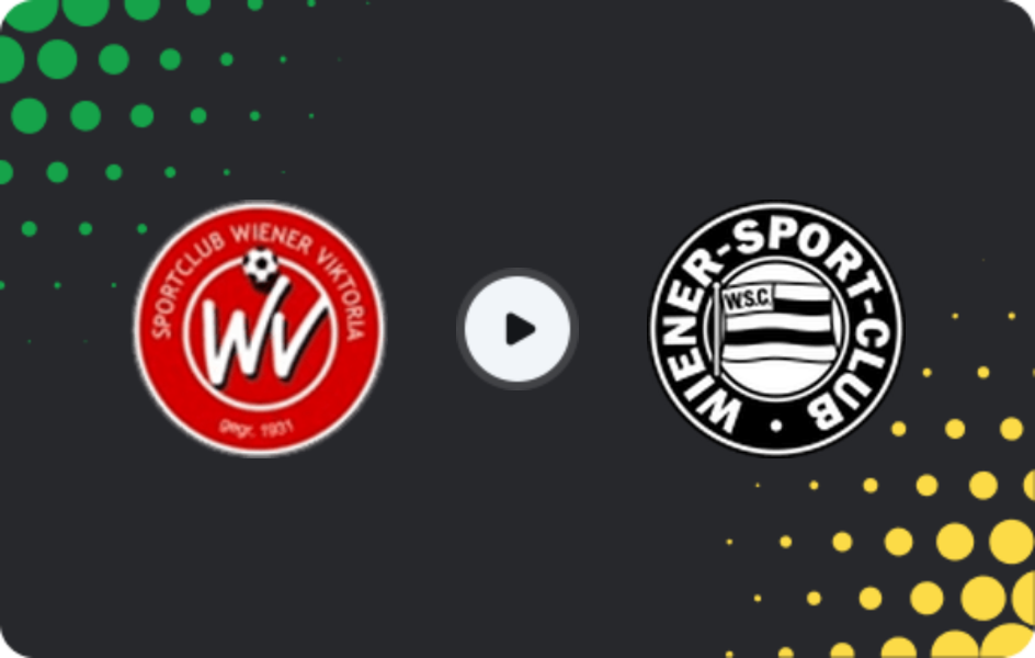 Where to watch Wiener Viktoria — Wiener SC, Regionalliga - Ost, 06.09.2025