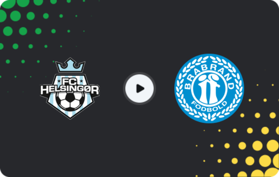 Where to watch FC Helsingor — Brabrand, 2nd Division - Group 1, 07.09.2025