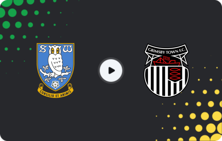 Where to watch Sheffield Wednesday — Grimsby Town, League Cup, 16.09.2025