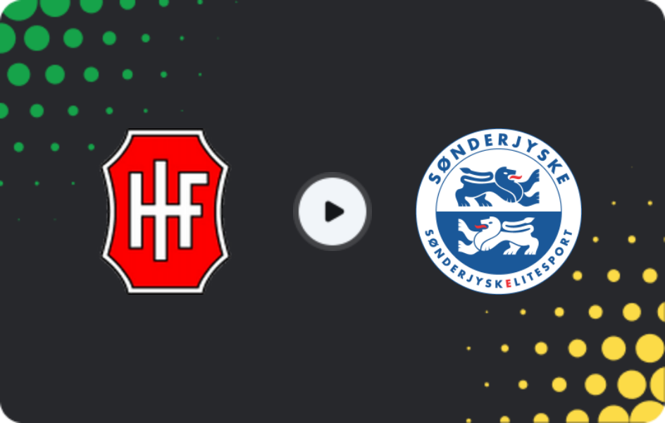 Where to watch Hvidovre — Sonderjyske, DBU Pokalen, 16.09.2025