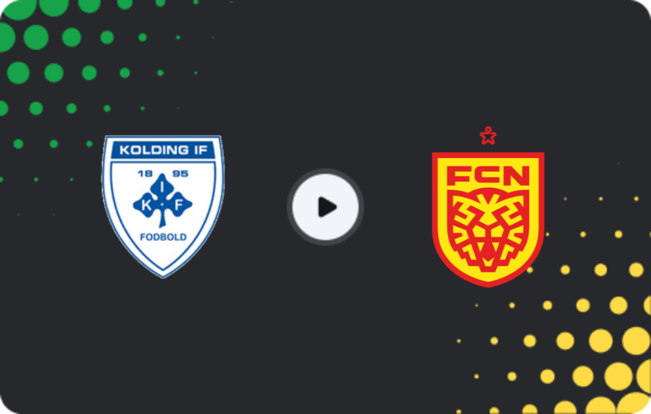 Where to watch Kolding IF — Nordsjaelland, DBU Pokalen, 25.09.2025