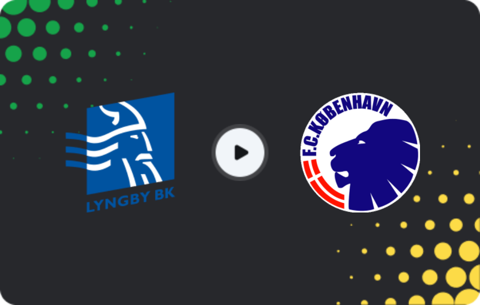 Where to watch Lyngby — Copenhagen, DBU Pokalen, 24.09.2025