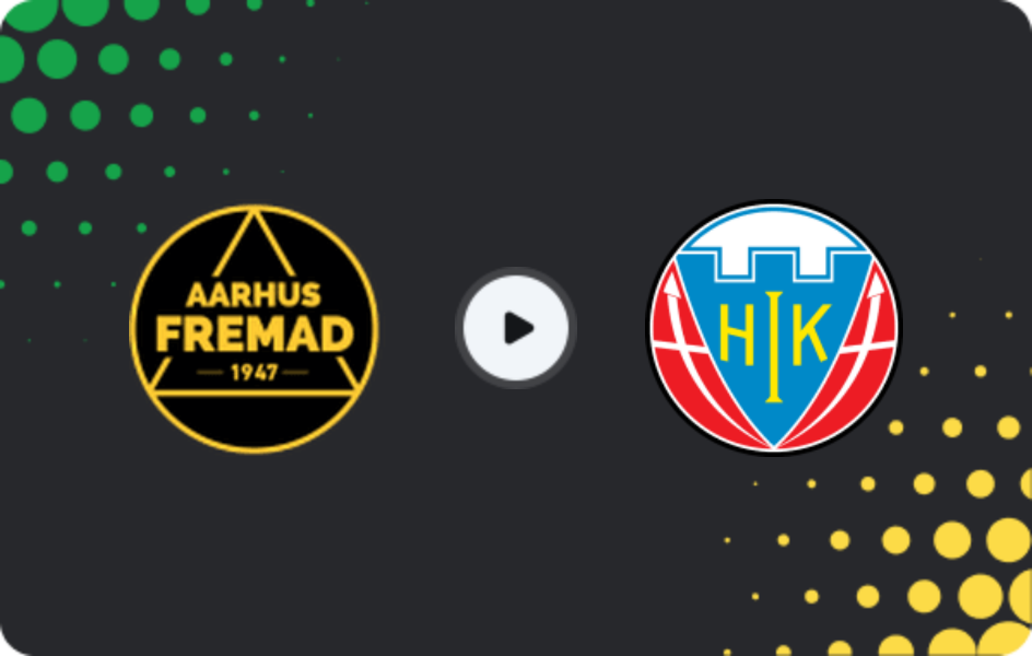 Where to watch Aarhus Fremad — Hobro, DBU Pokalen, 24.09.2025