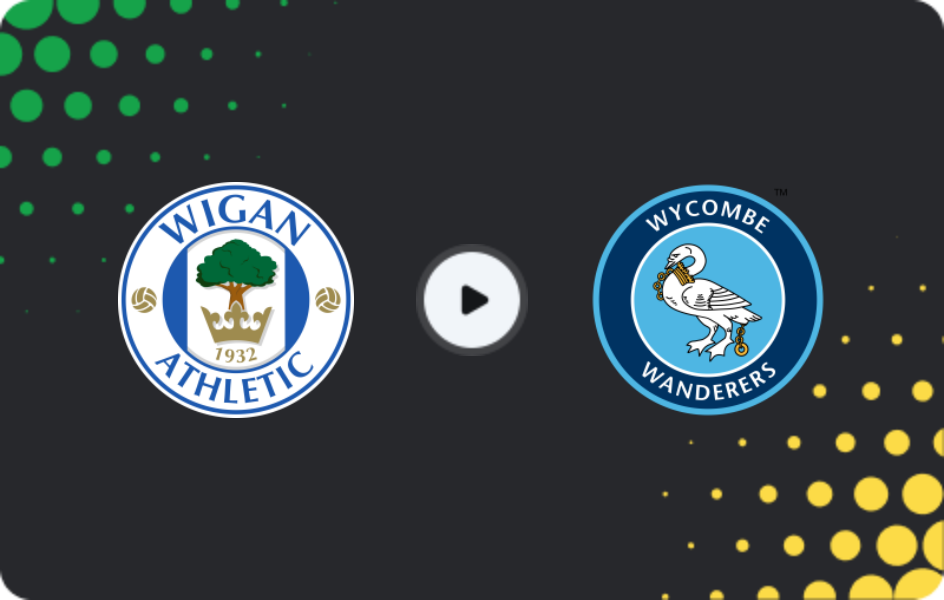 Where to watch Wigan — Wycombe, League Cup, 23.09.2025