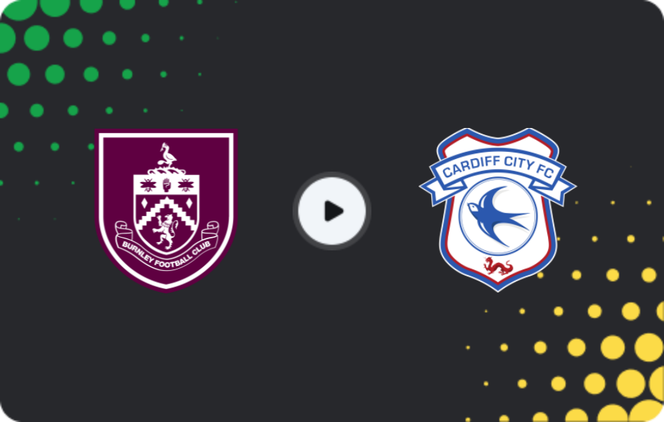 Where to watch Burnley — Cardiff City, League Cup, 23.09.2025