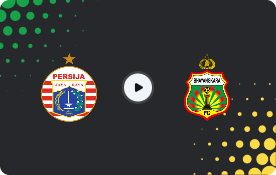 Where to watch Persija — Bhayangkara FC, Liga 1, 29.12.2025