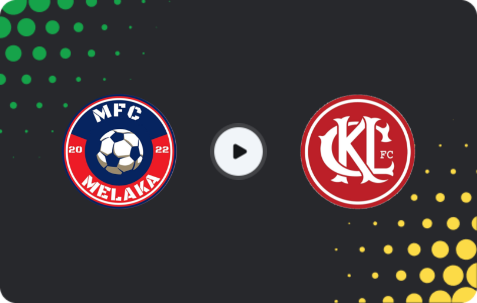 Where to watch Melaka FC — Kuala Lumpur City, Super League, 30.11.2025