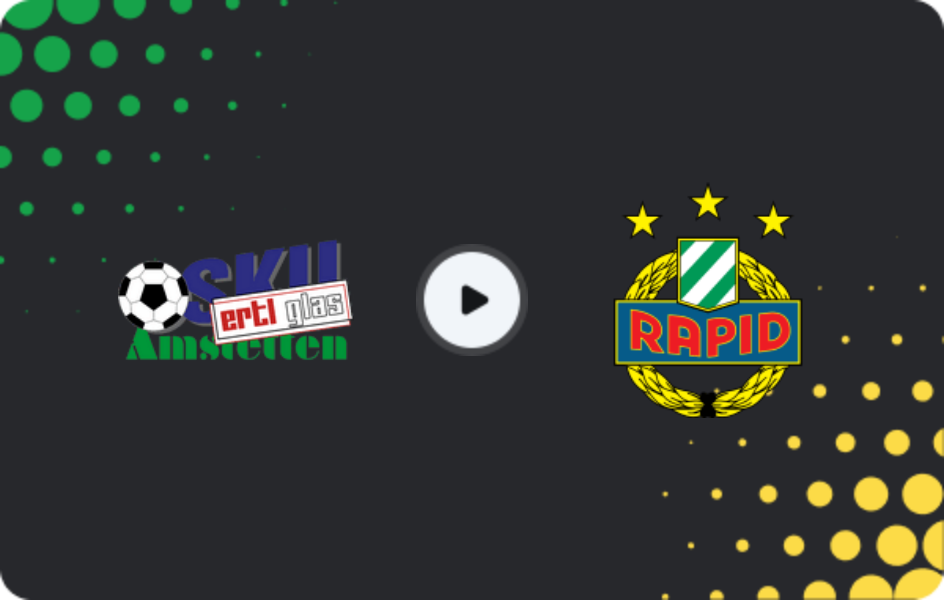 Where to watch SKU Amstetten — Rapid Wien II, 2. Liga, 12.09.2025