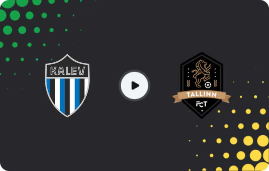 Where to watch Tallinna Kalev II — FC Tallinn, Esiliiga A, 12.09.2025
