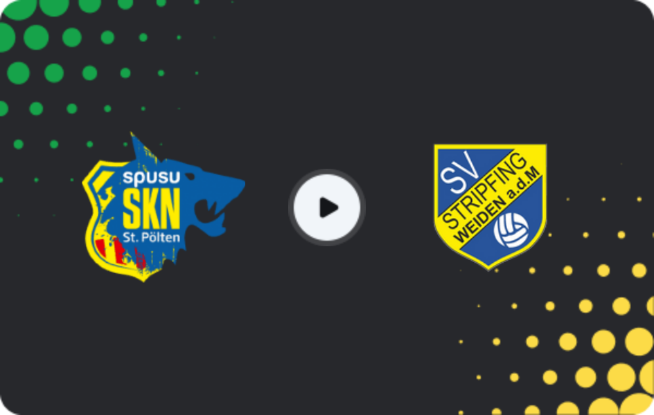 Where to watch SKN ST. Polten — Stripfing, 2. Liga, 12.09.2025