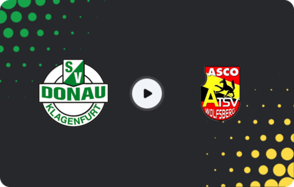 Where to watch Donau Klagenfurt — Wolfsberg, Landesliga - Karnten, 12.09.2025