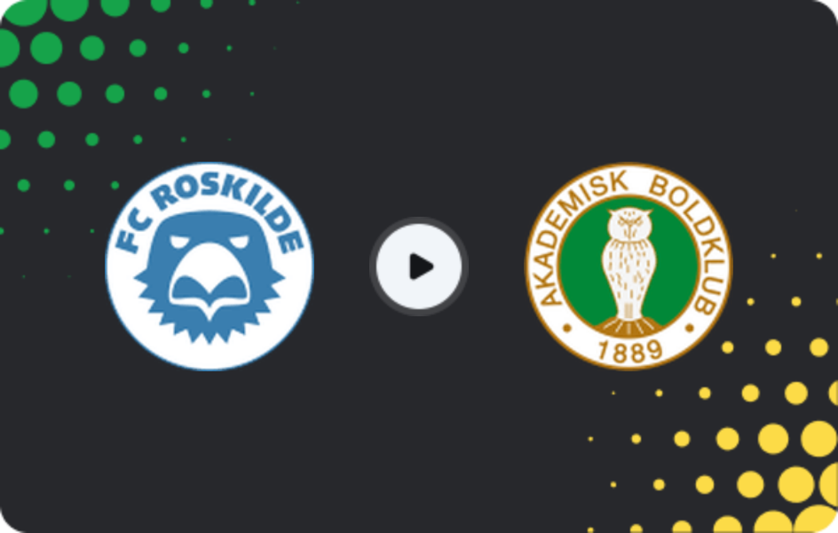 Where to watch Roskilde — AB Copenhagen, 2nd Division - Group 1, 12.09.2025