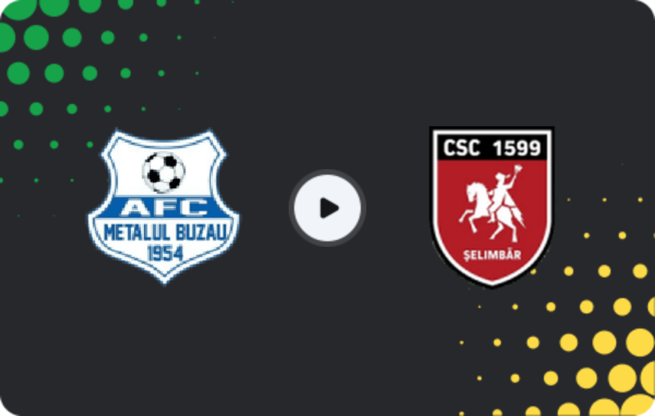Where to watch Metalul Buzău — Viitorul Şelimbăr, Liga II, 13.09.2025