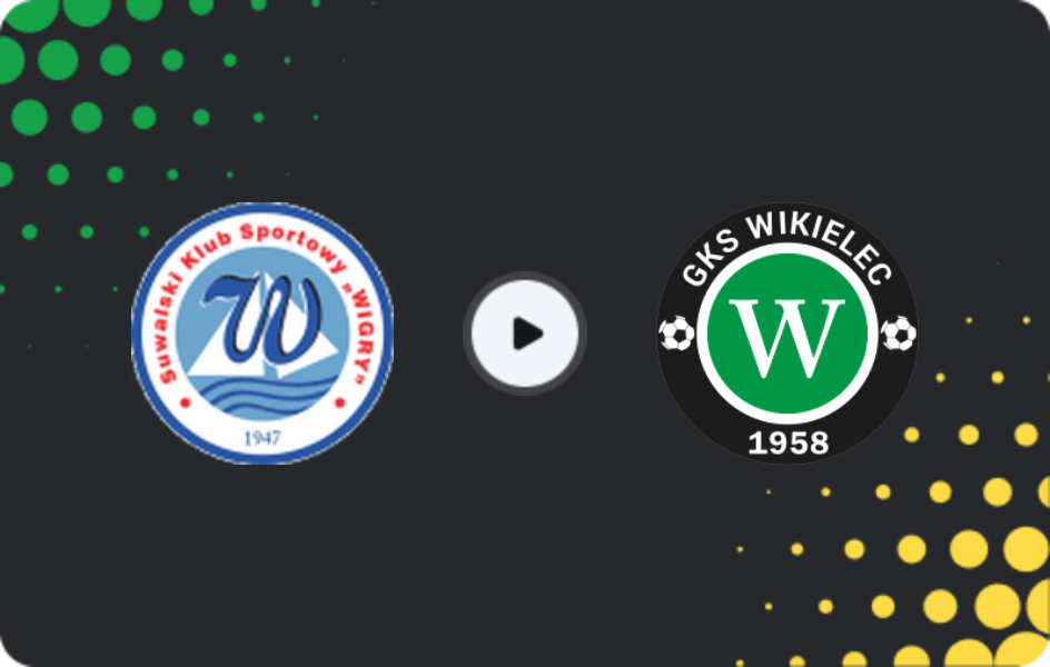 Where to watch Wigry Suwałki — Wikielec, III Liga - Group 1, 13.09.2025