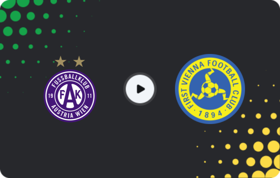 Where to watch Austria Vienna (Am) — First Vienna, 2. Liga, 13.09.2025