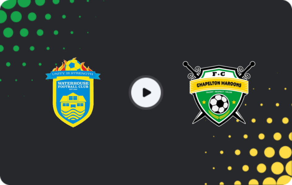 Where to watch Waterhouse — Chapelton Maroons, Premier League, 30.09.2025
