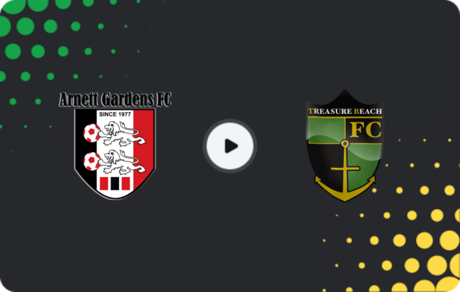 Where to watch Arnett Gardens — Treasure Beach, Premier League, 07.10.2025