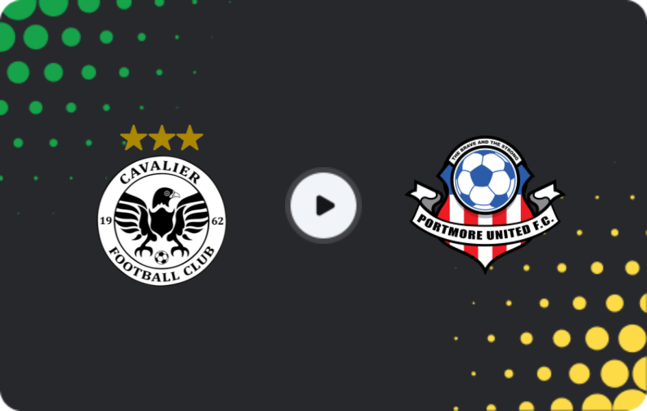Where to watch Cavalier — Portmore United, Premier League, 13.10.2025