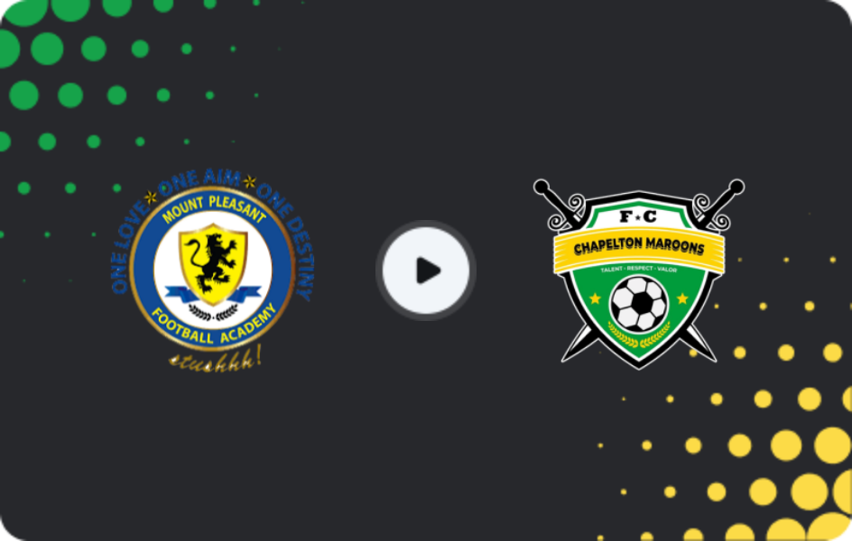 Where to watch Mount Pleasant — Chapelton Maroons, Premier League, 12.10.2025